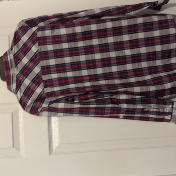 Classic Red Plaid Kids Button-Down Shirt - Picture 5 of 5